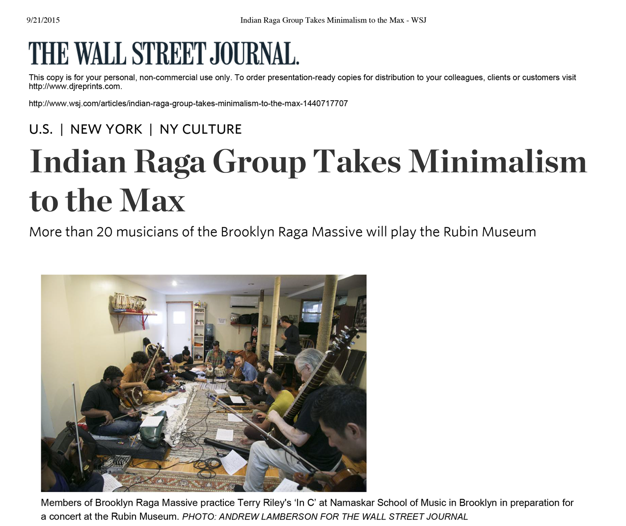 Wsj cover