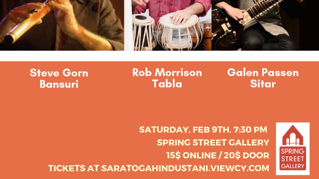 Sitar and Bansuri with Galen Passen and Steve Gorn