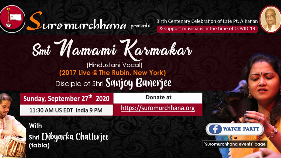Namami Karmkar's concert