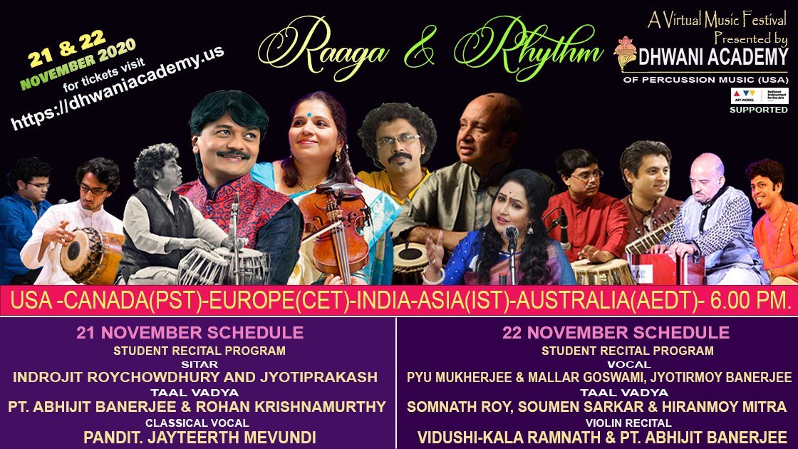 Raaga And Rhythm 2020 - GLOBAL Concert 