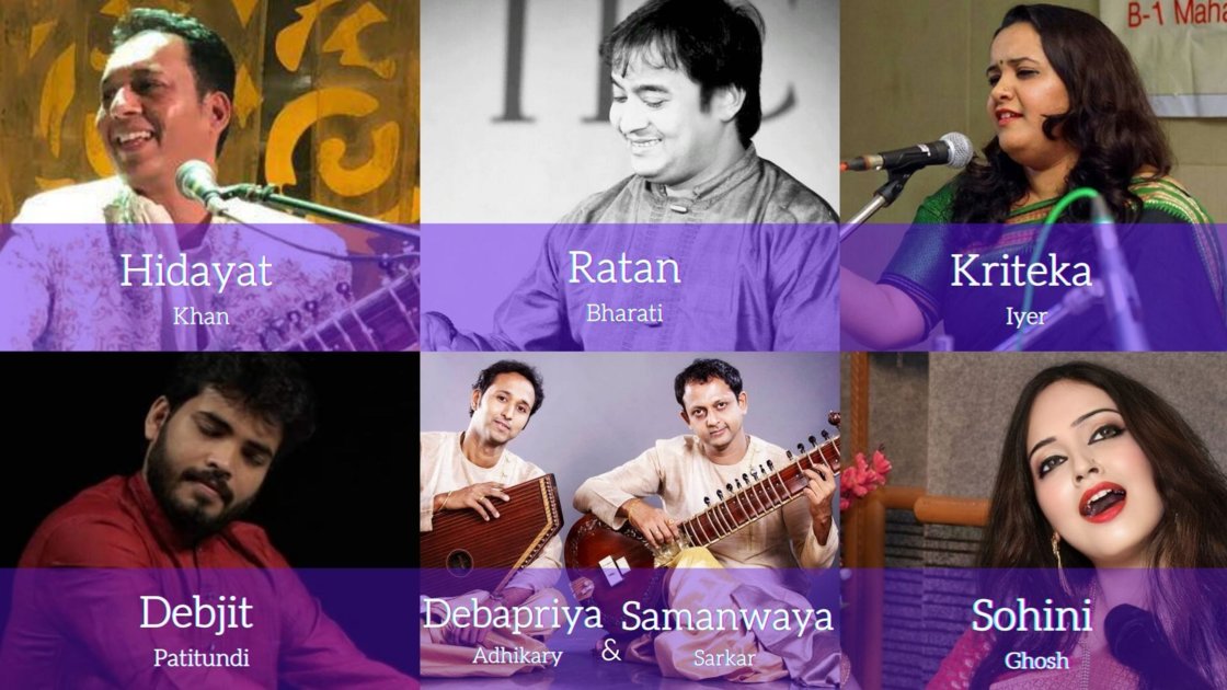 Thursday Evening Ragas: Artist curated session 3