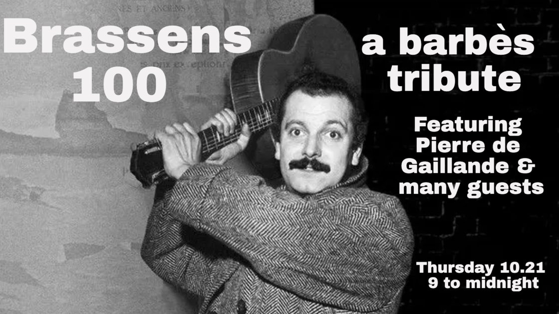 BRASSENS 100: A Special Tribute to George Brassens