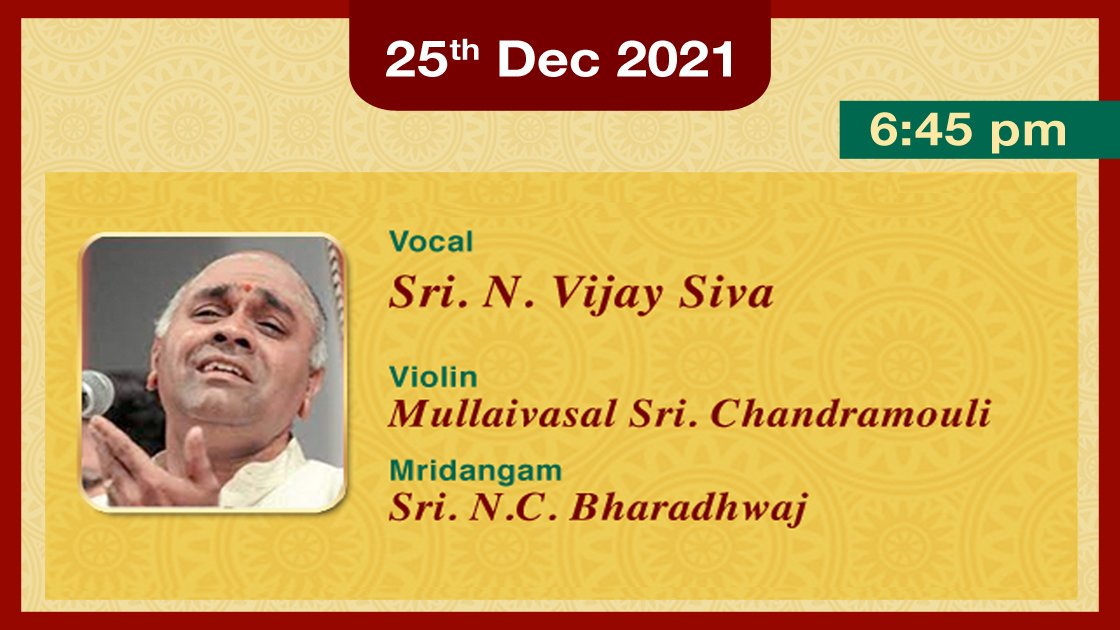 Day 10 - Concert 2 - Vocal - Vijay Siva