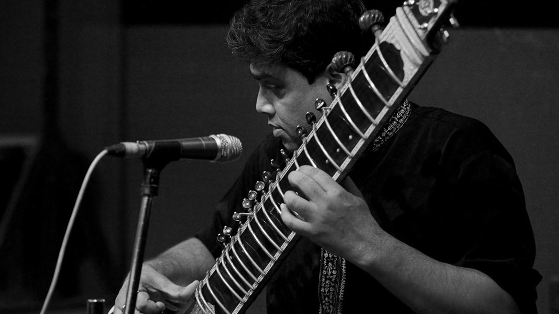 Anjan Saha's sitar