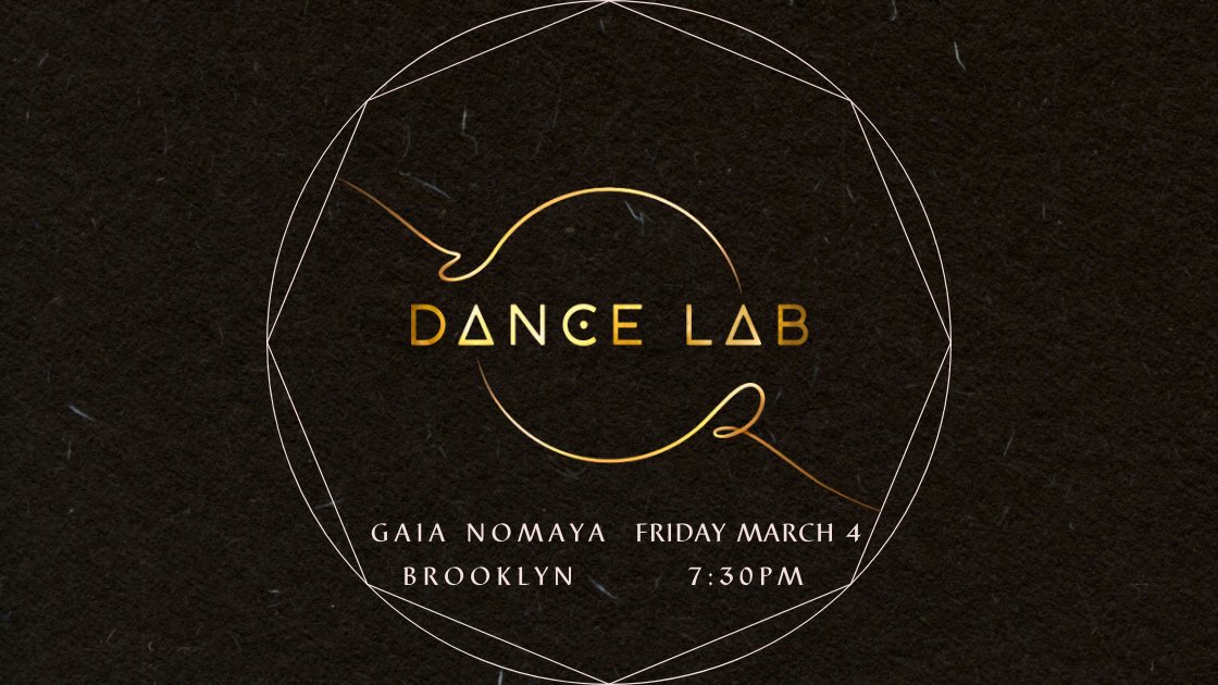Dance Lab x Butoh @ Gaia NoMaya