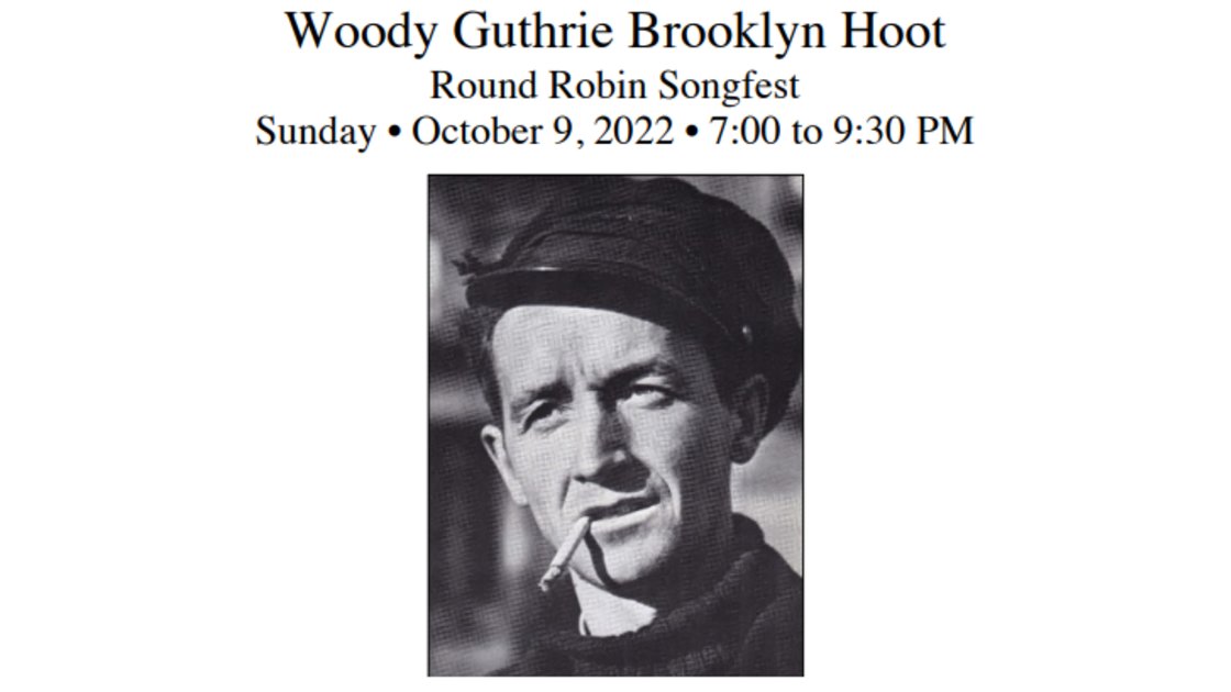 Woody Guthrie Brooklyn Hoot 