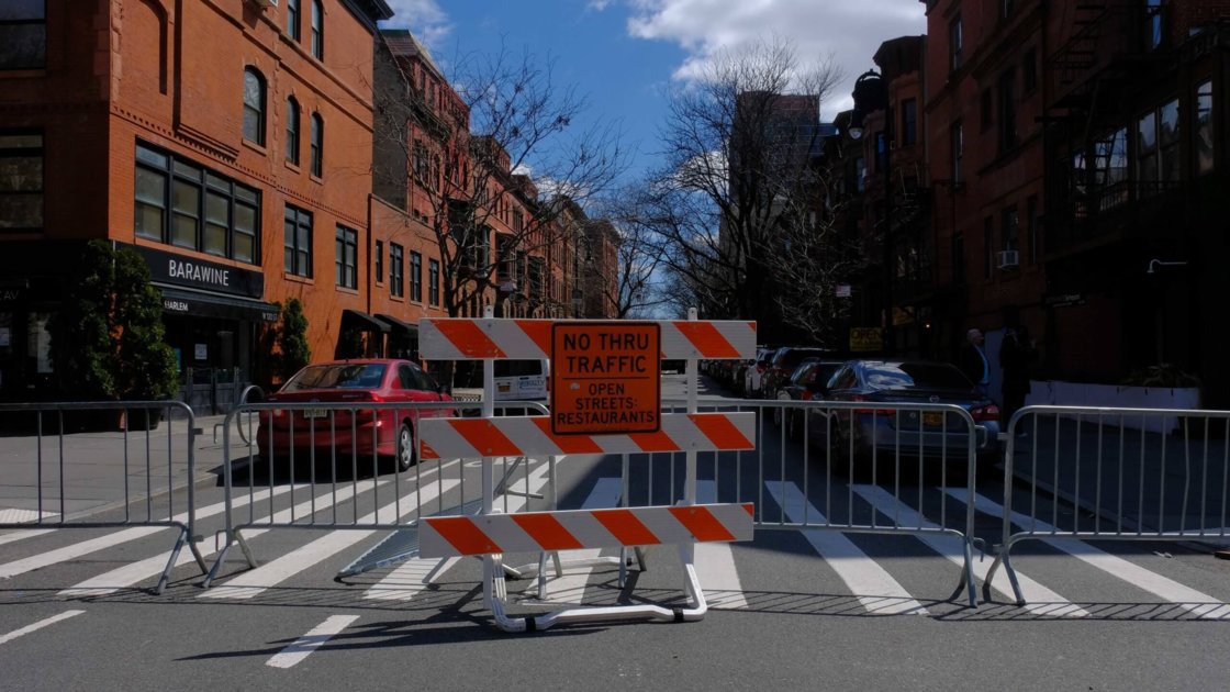 NYC Open Streets on Columbia!