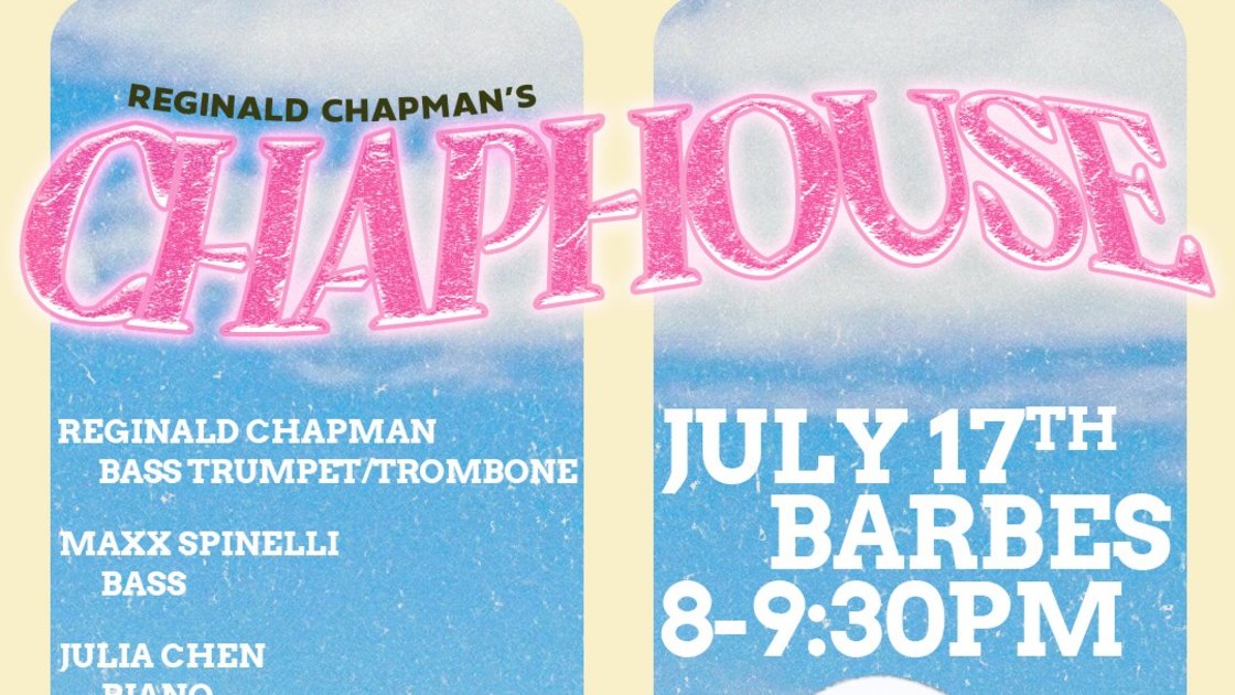 REGINALD CHAPMAN'S CHAPHOUSE