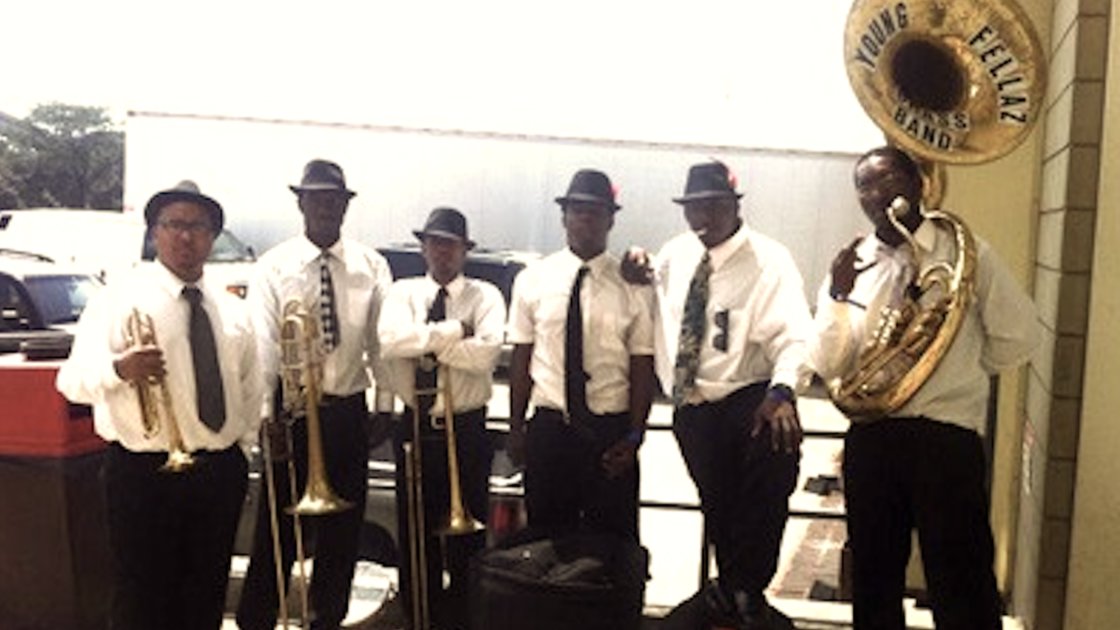 HONK NYC! presents the YOUNG FELLAZ BRASS BAND