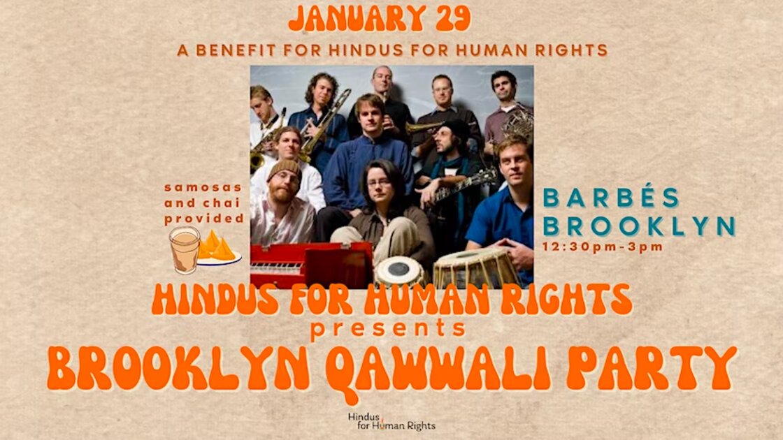 Brooklyn Qawwali Party - Hindus for Human Rights Benefit Concert