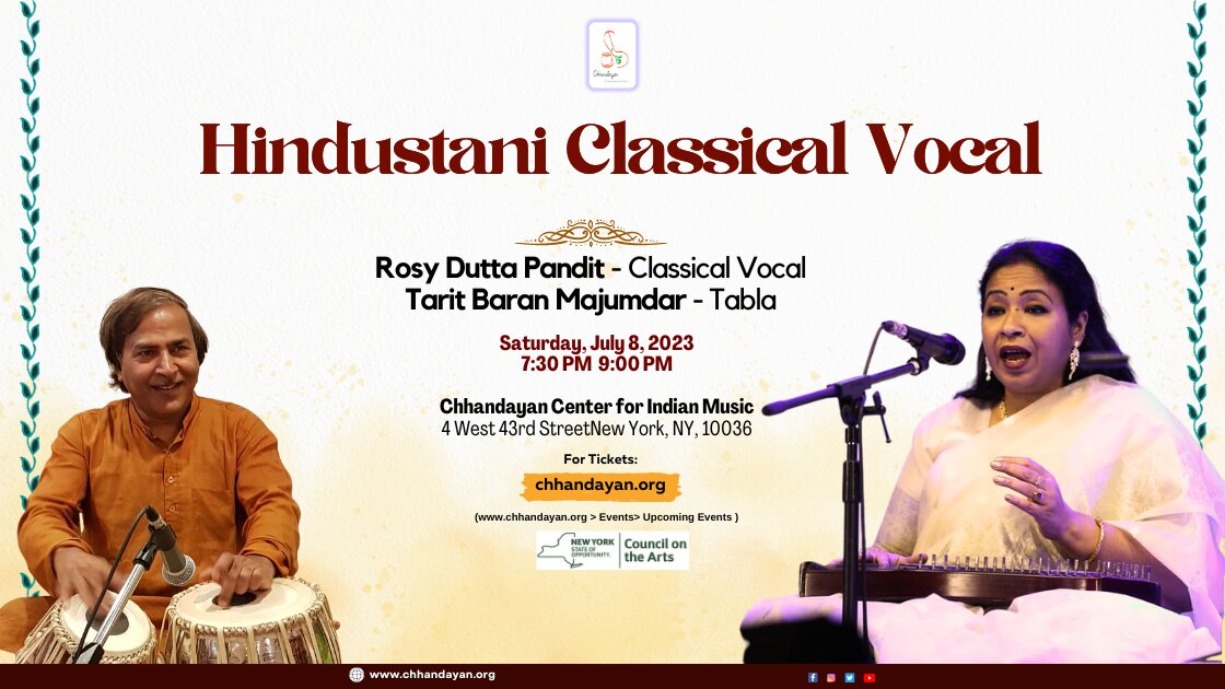 Rosy Dutta Pandit - Classical Vocal