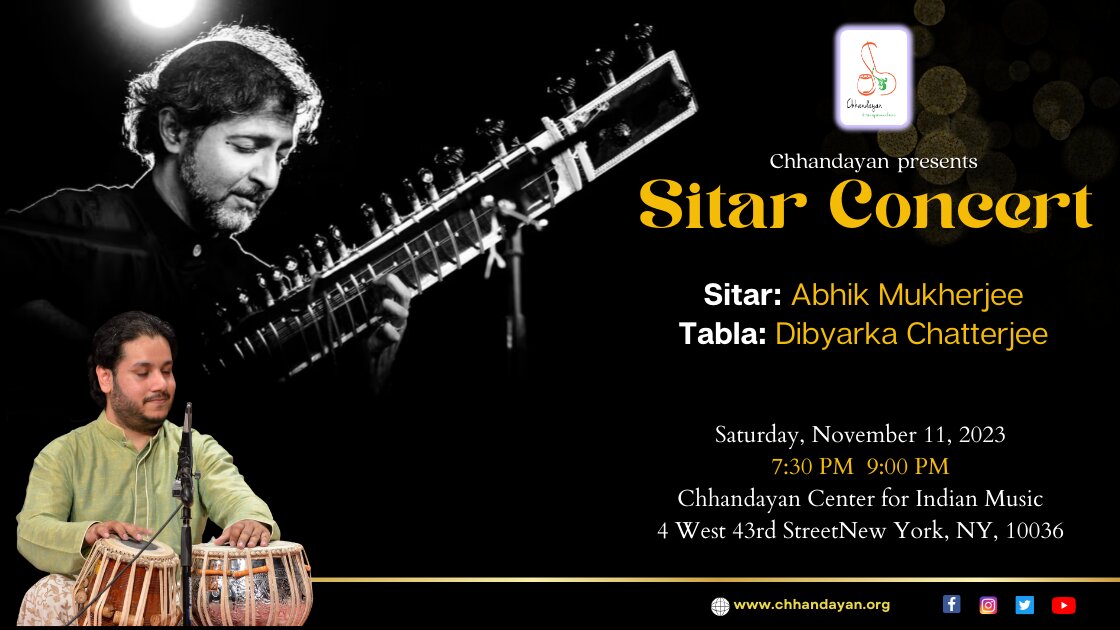 Sitar Concert - Abhik Mukherjee