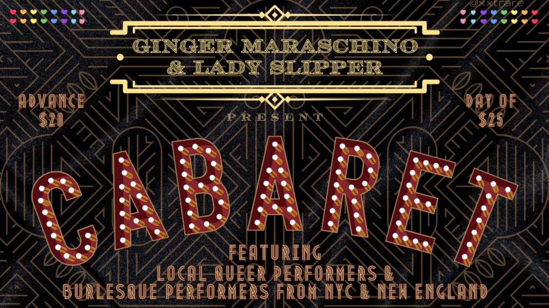 Lady Slipper & Ginger Maraschino present a night of Queer Cabaret!