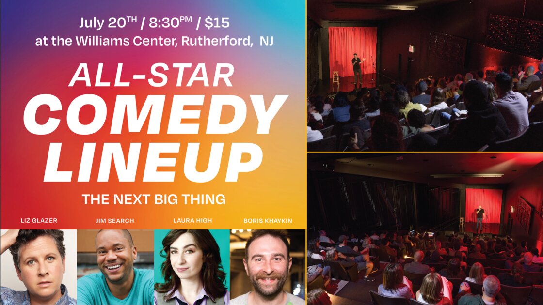 All-Star Comedy Lineup: The Next Big Thing