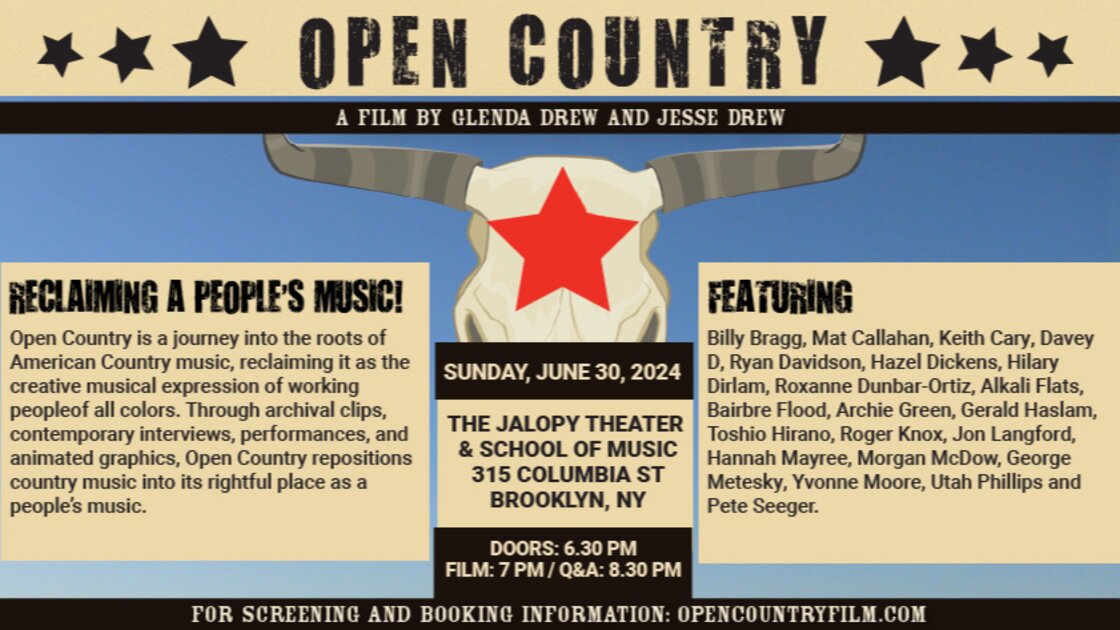 Open Country: A Film Screening, with an Opening Performance by Lizzie No