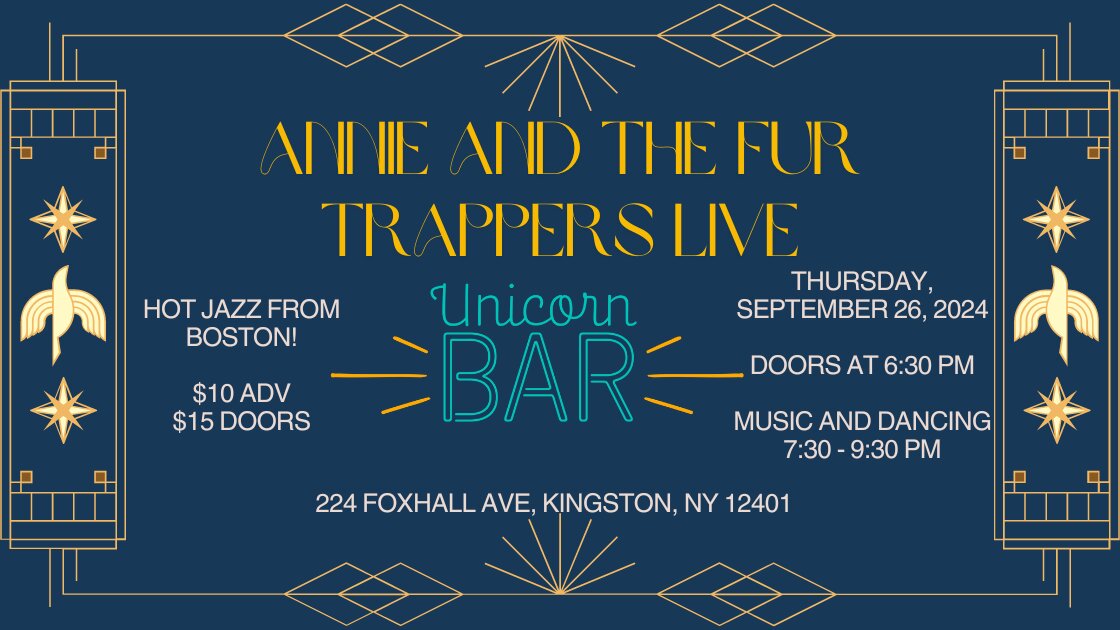 A night of hot jazz with Annie & the Fur Trappers (Boston, MA)