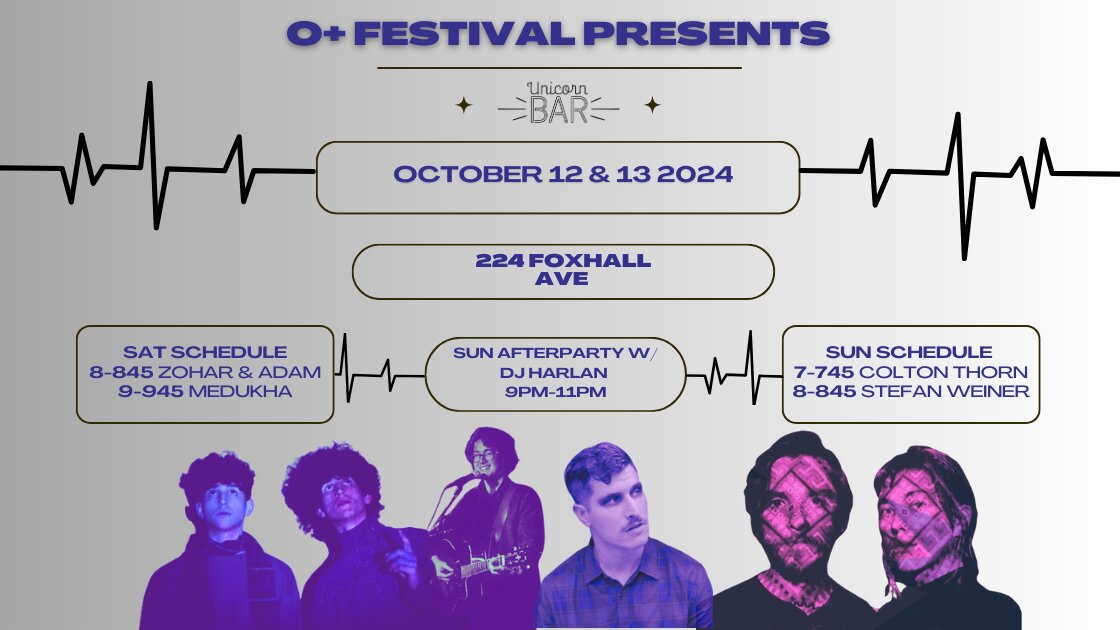 O+ Festival Presents: Colton Thorn and Stefan Weiner
