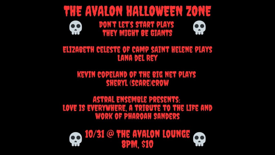 The Avalon Halloween Zone, hosted by Don't Let's Start