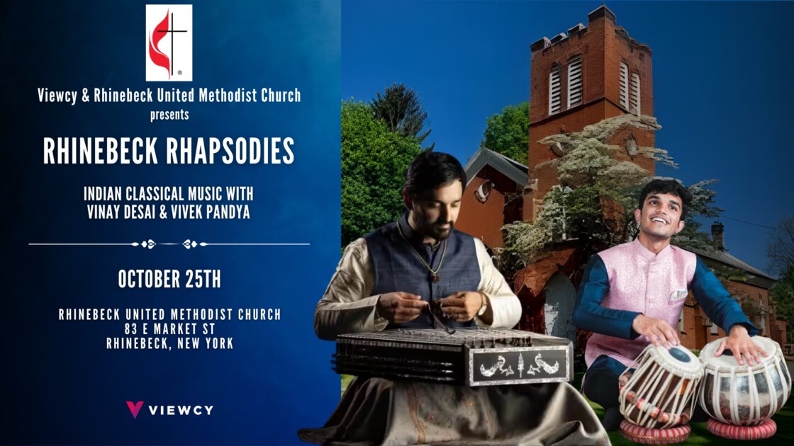 Rhinebeck Rhapsodies: Indian Classical Music with Vinay Desai & Vivek Pandya