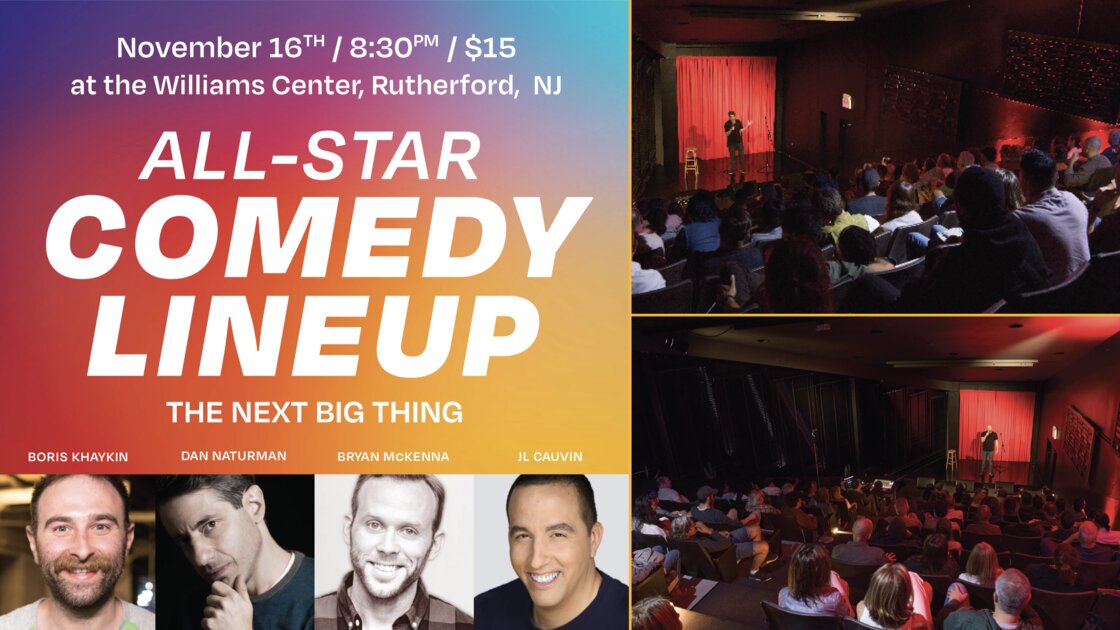 All-Star Comedy Lineup: The Next Big Thing