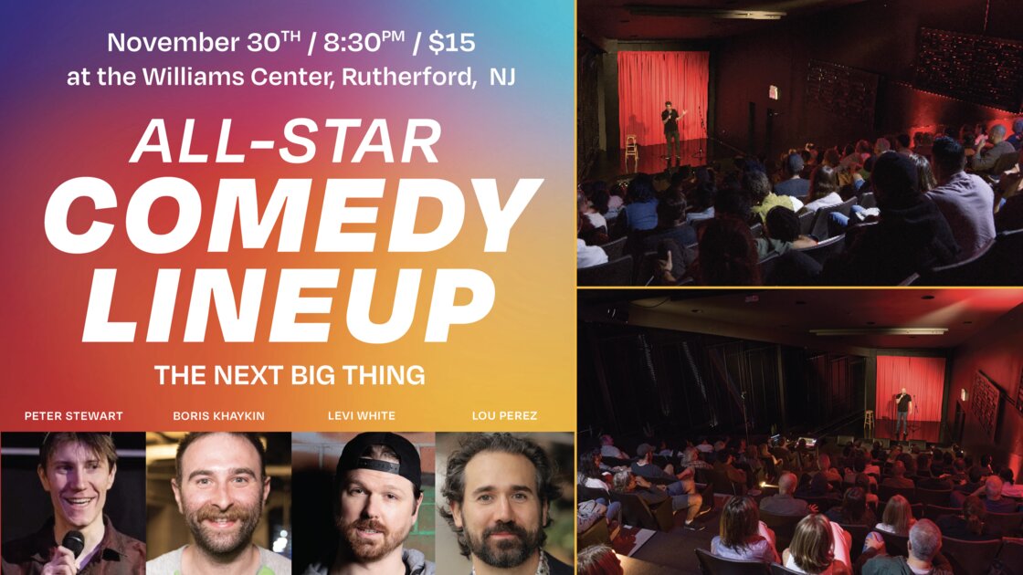 All-Star Comedy Lineup: The Next Big Thing