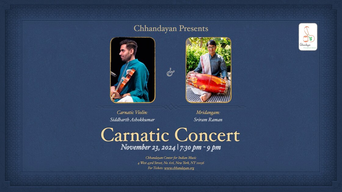 Carnatic Violin Concert