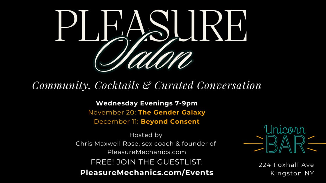 Pleasure Salon: Community, Cocktails & Conversation 