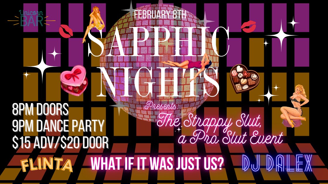 Sapphic Nights presents: The Strappy Slut - A Pro Slut Event