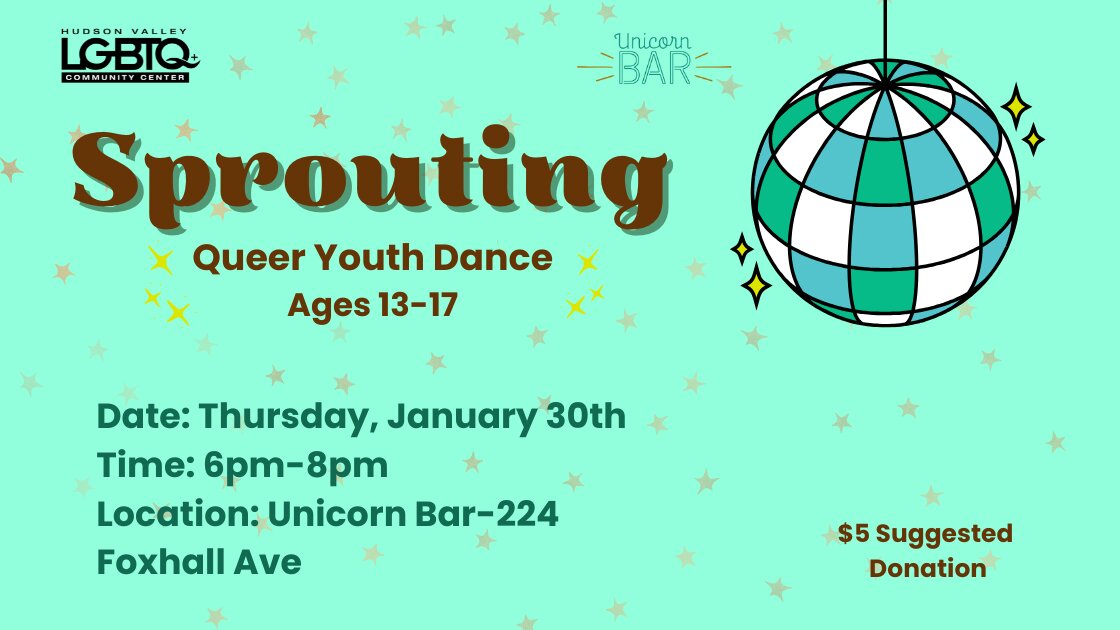 Sprouting: A Queer Youth Dance Party