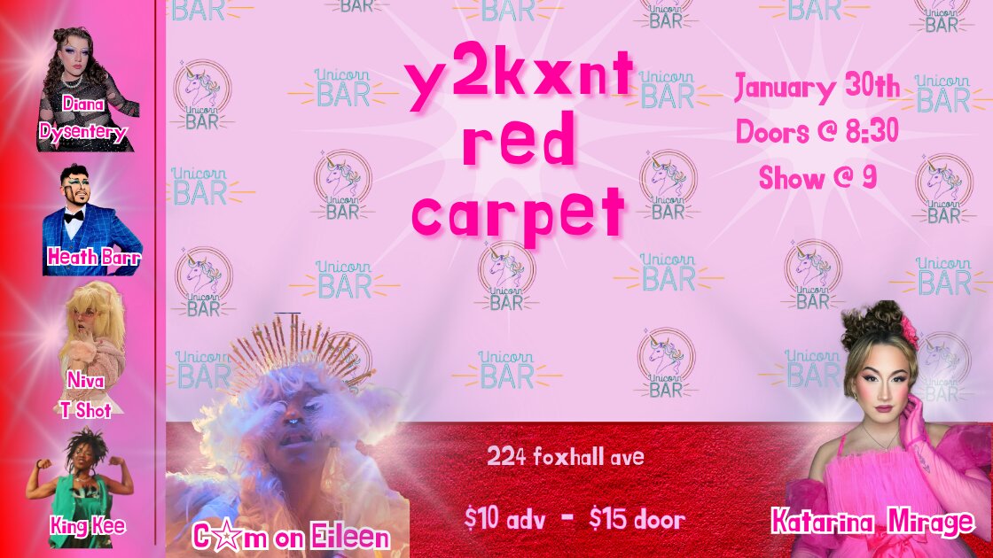 Y2Kxnt Red Carpet: A Drag Show