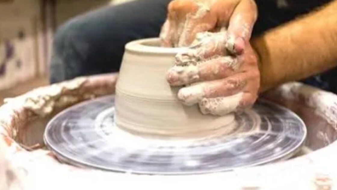 Introduction to Wheel Throwing: Private pottery lesson