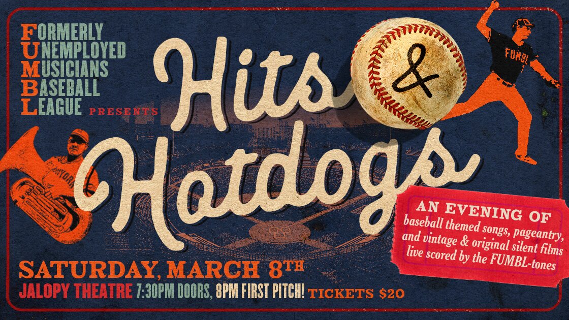 The Formerly Unemployed Musicians Baseball League presents Hits & Hotdogs