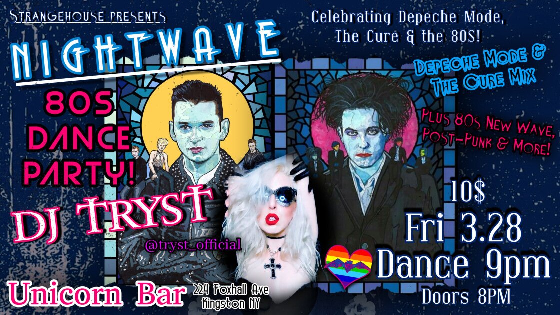 Strangehouse Presents Nightwave: An 80s Dance Party with DJ Tryst