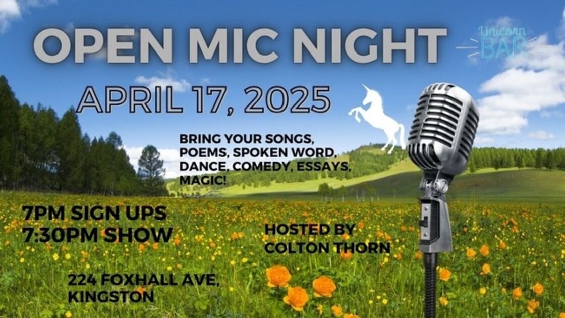 Queer Open Mic Night with Colton Thorn 