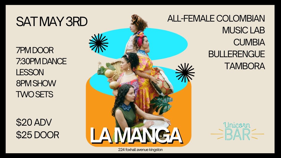 LA MANGA: All-Female Colombian Music Lab - Cumbia, Bellerengue, Tambora