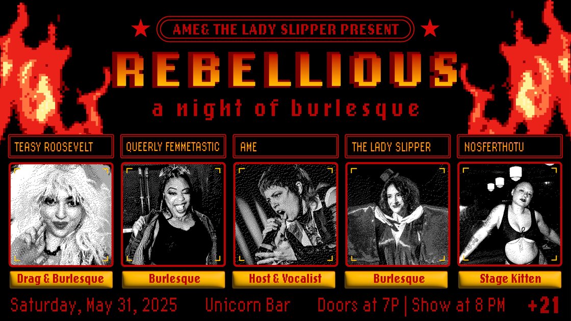 Rebellious Burlesque Night: Strip Away the Norms! 