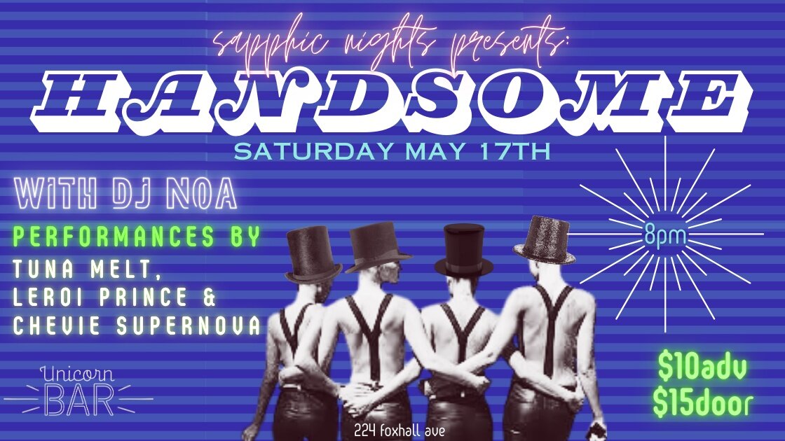 Sapphic Nights presents HANDSOME