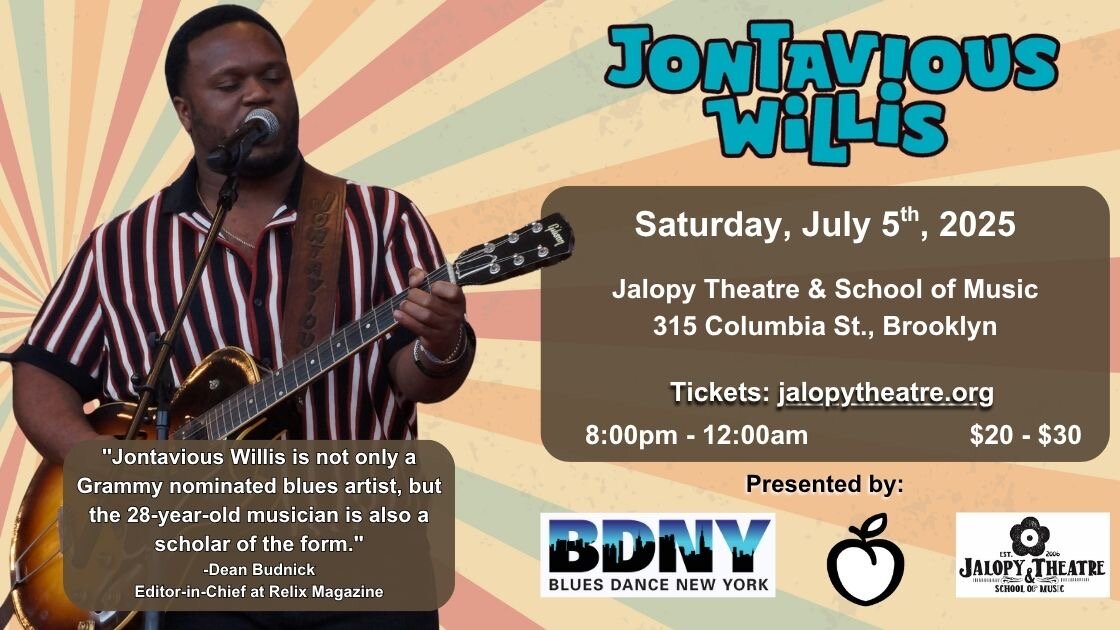 Blues Dance New York Presents Jontavious Willis