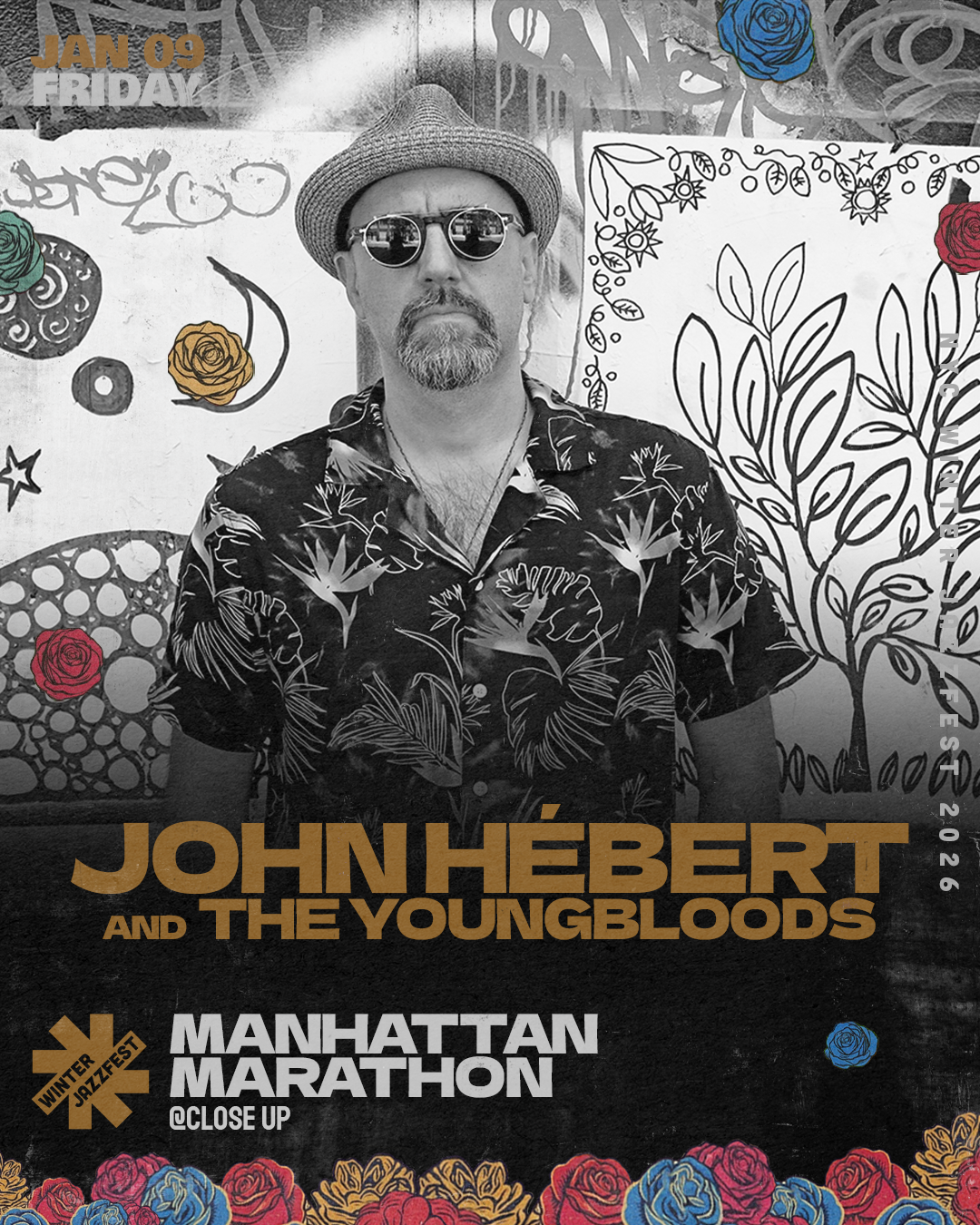 NYC Winter Jazzfest Manhattan Marathon - John Hébert - Set 2