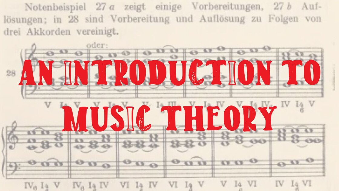 An Introduction to Music Theory with Kyle Morgan - An Eight-Week Class